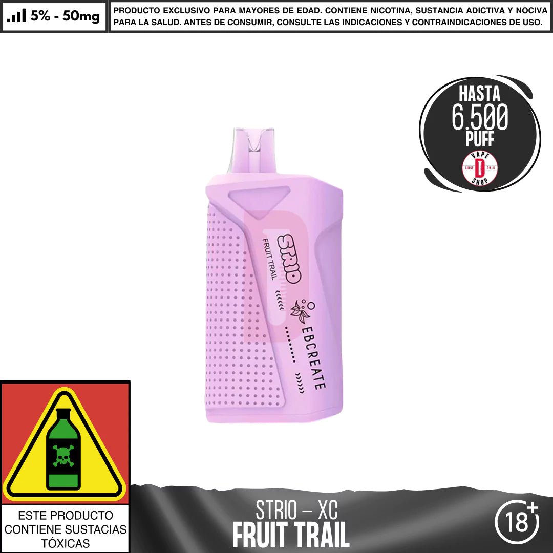 Strio - XC 6500 PUFF - Vape Desechable - Strio | DIS - STR - XC65 - FRT