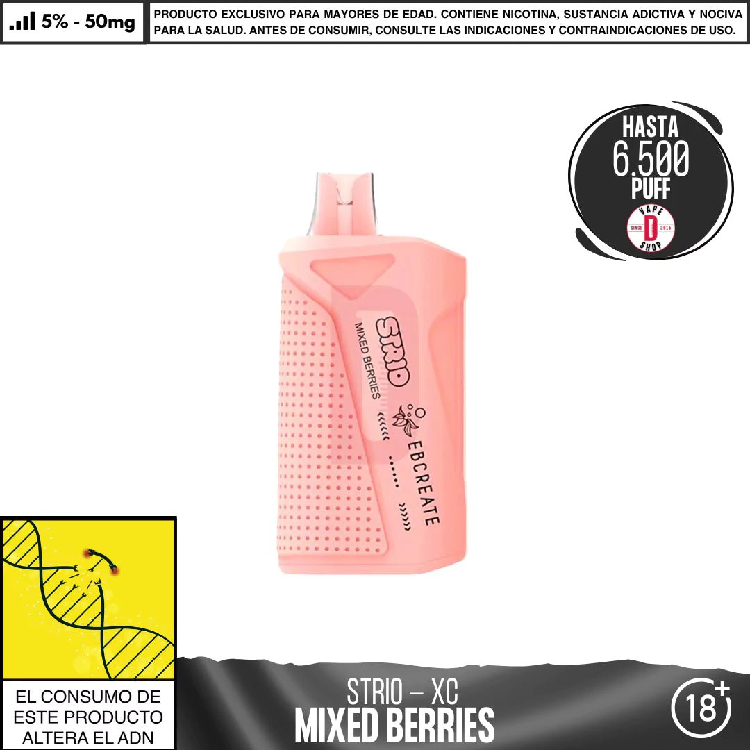 Strio - XC 6500 PUFF - Vape Desechable - Strio | DIS - STR - XC65 - MIB