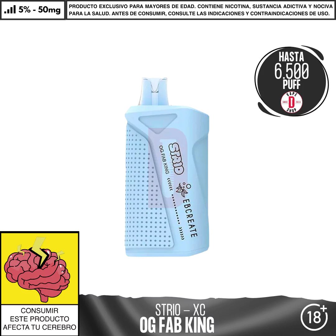 Strio - XC 6500 PUFF - Vape Desechable - Strio | DIS - STR - XC65 - OKF