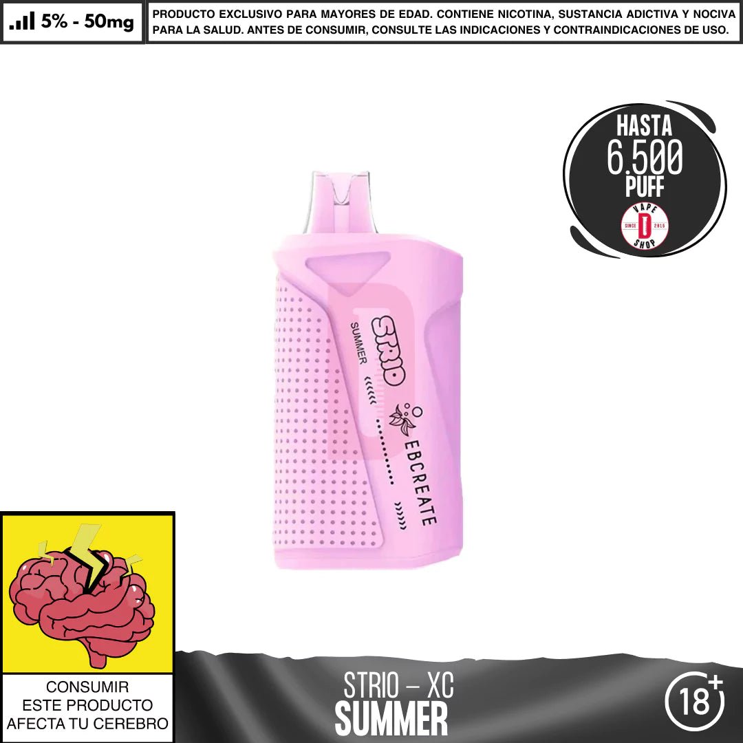 Strio - XC 6500 PUFF - Vape Desechable - Strio | DIS - STR - XC65 - SUM