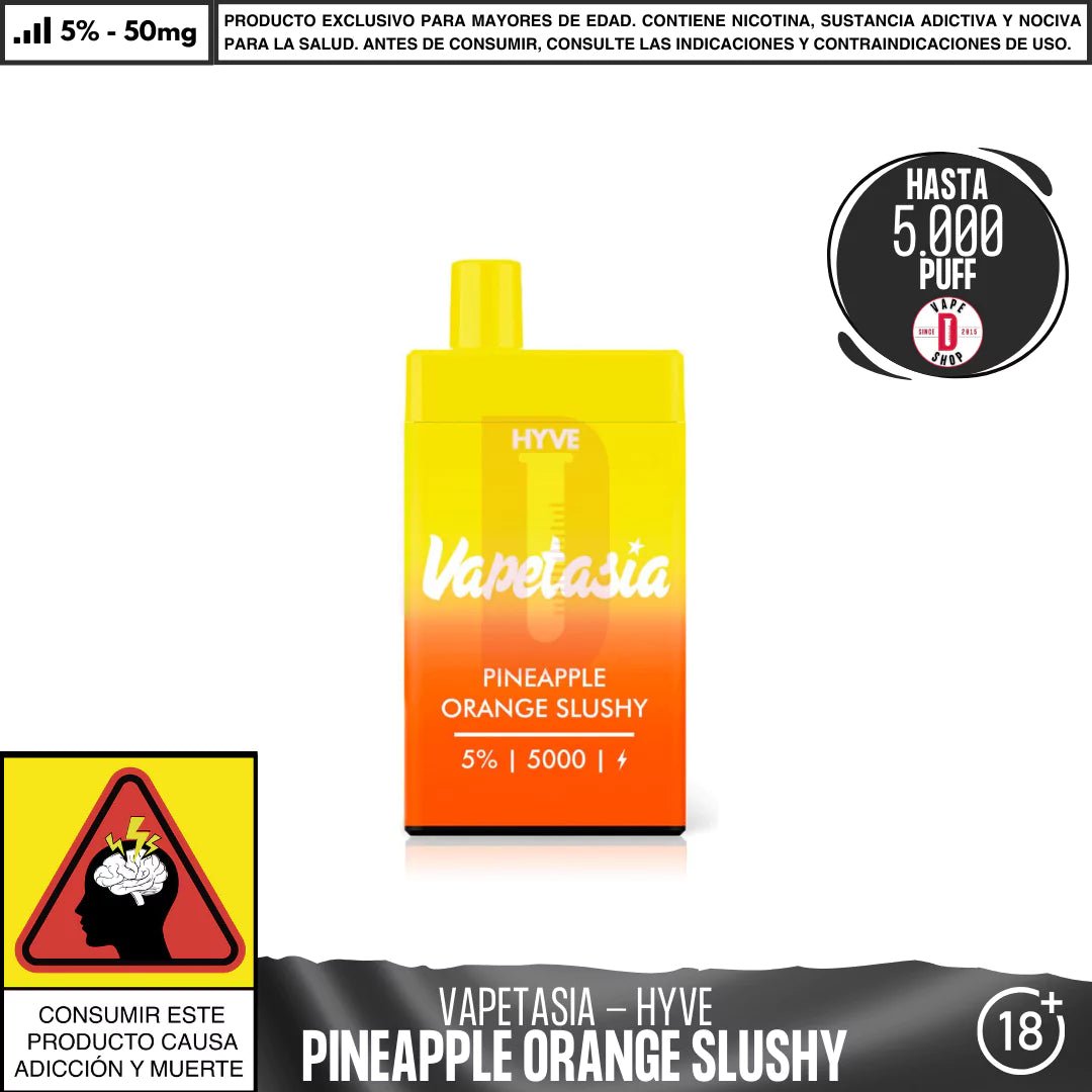 Vapetasia - Hyve 5000 PUFF - Vape Desechable - Vapetasia | DIS - VSIA - HYV - POS