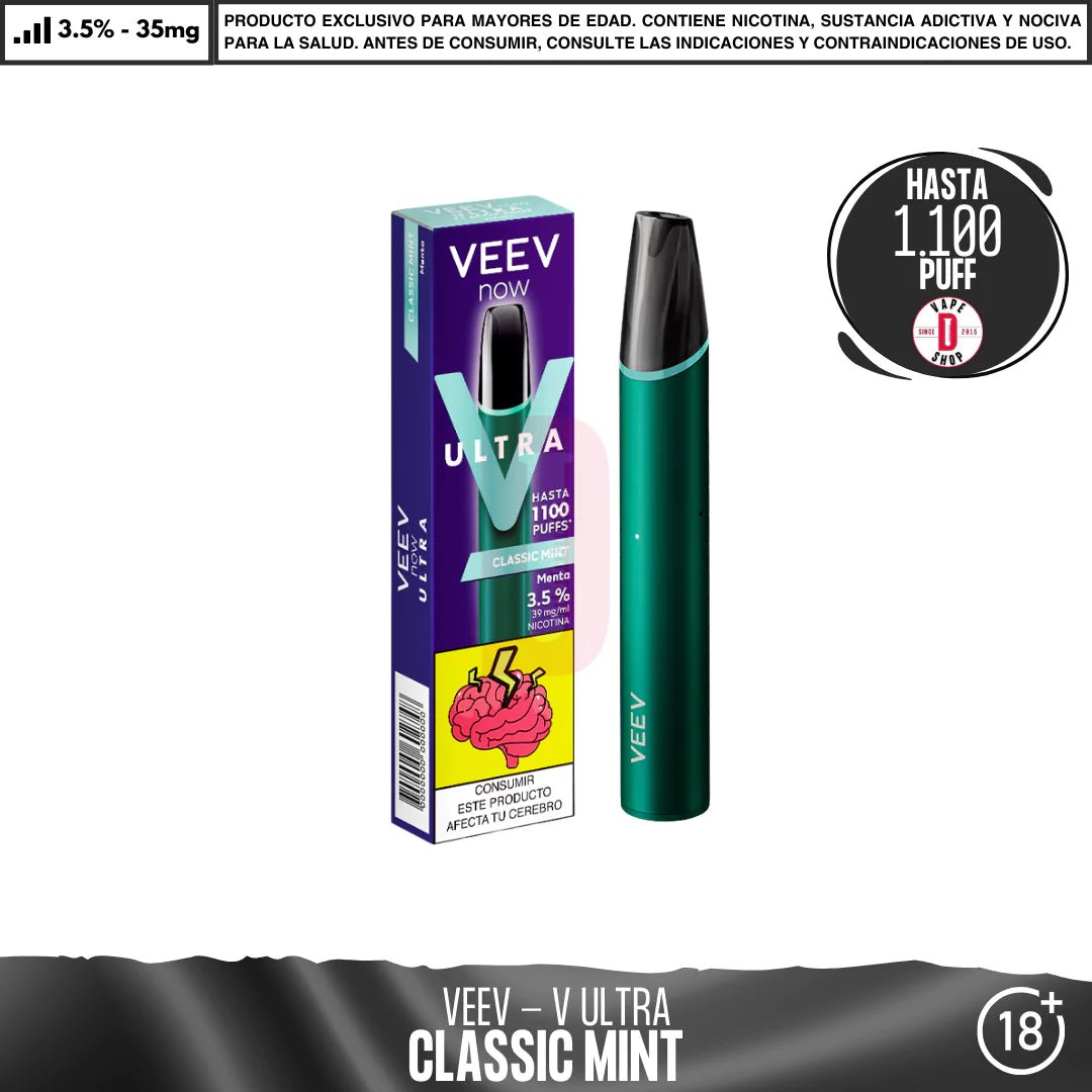VEEV - NOW ULTRA 1100 Puffs - Vape Desechable - Veev | DIS - VEV - NOU - MEN