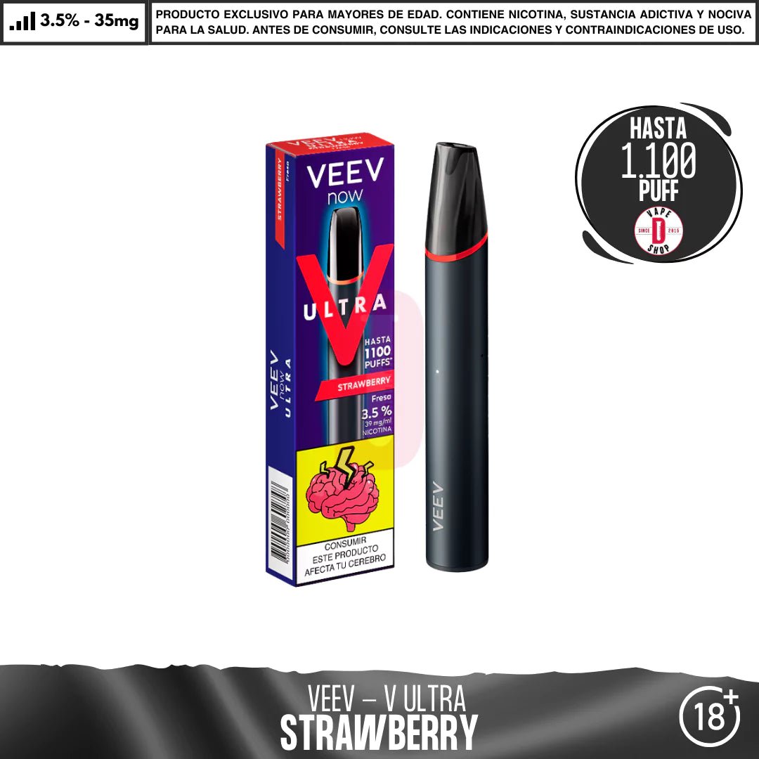 VEEV - NOW ULTRA 1100 Puffs - Vape Desechable - Veev | DIS - VEV - NOU - FRE