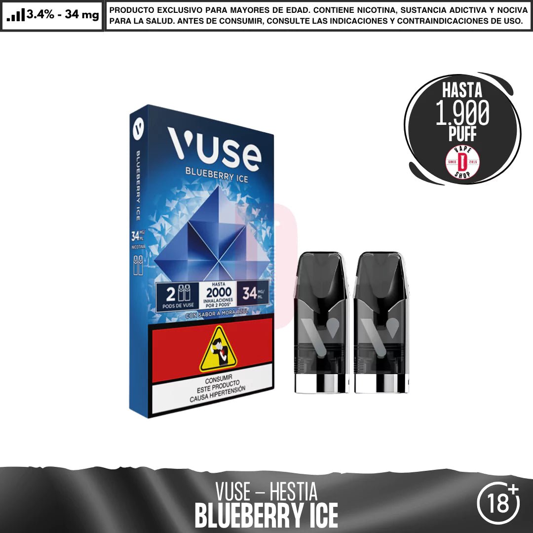 VUSE - ePod Caps 1900 Puff | Vape Desechable de Vuse DIY Vape Shop VUSE - ePod Caps 1900 Puff | Vape Desechable de Vuse DIY Vape Shop