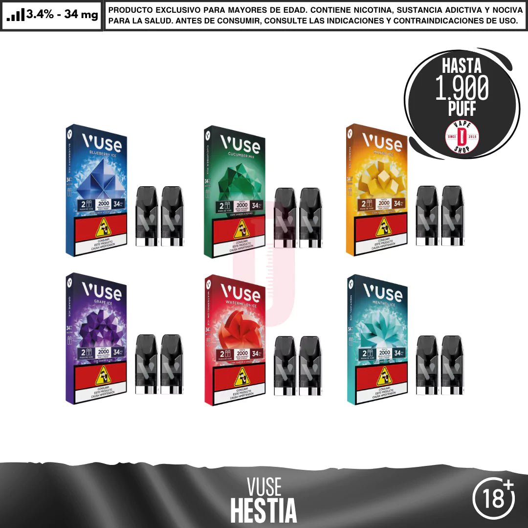 VUSE - ePod Caps 1900 Puff | Vape Desechable de Vuse DIY Vape Shop VUSE - ePod Caps 1900 Puff | Vape Desechable de Vuse DIY Vape Shop