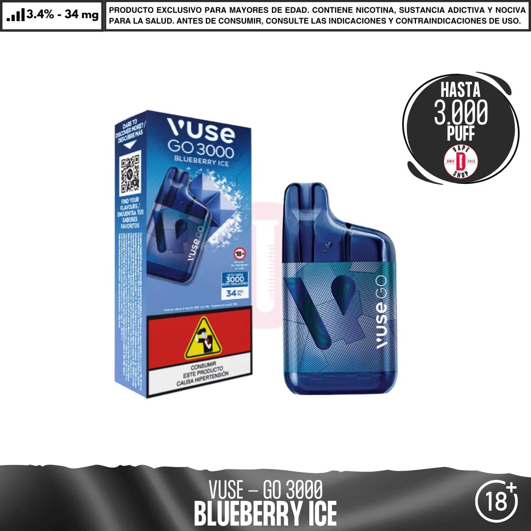 Vuse Go 3000 VUSE - GO 3000 Puffs Vuse Go 3000 VUSE - GO 3000 Puffs