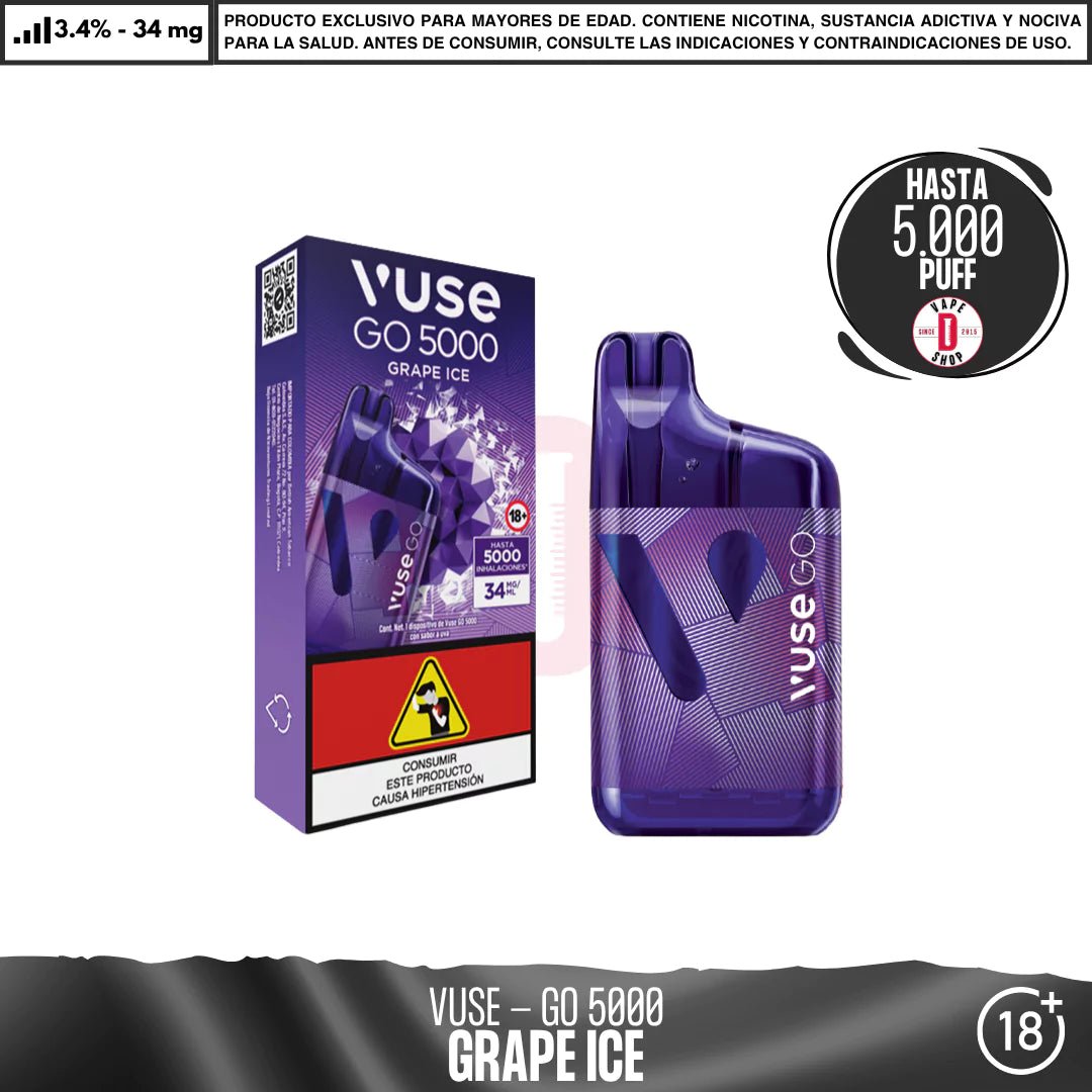 VUSE - GO 5000 Puffs | Vape Desechable de Vuse DIY Vape Shop VUSE - GO 5000 Puffs | Vape Desechable de Vuse DIY Vape Shop