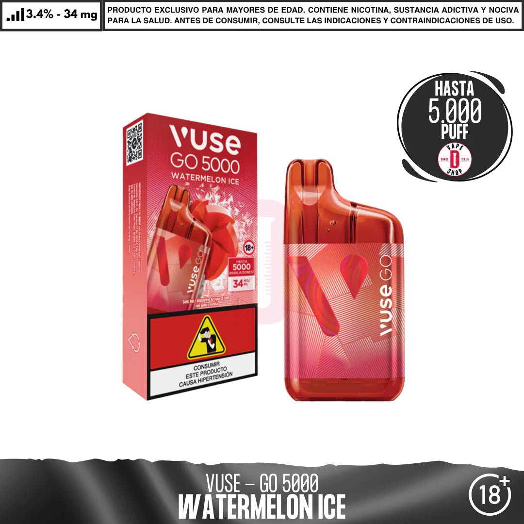 VUSE - GO 5000 Puffs - Vape Desechable - Vuse | DIS - VUS - GO5 - WAI