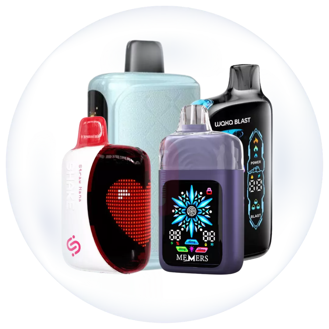 Icono de Vapes Desechables de 20000 Puff en Adelante en Colombia