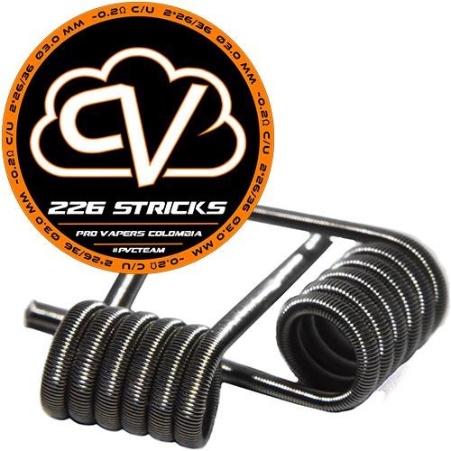 226 Stricks - Pro Vapers - Resistencias Artesanales - DIY VAPE SHOP | RA-PVC-226-01