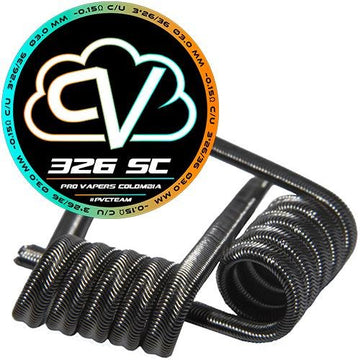 326 Sc (single coil) - Resistencias Artesanales - Pro Vapers | RA-PVC-326-01