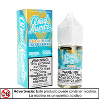 Peach Blue Razz ICED Salts - Sales de Nicotina - Cloud Nurdz | SN-CLN-PBRIS-25