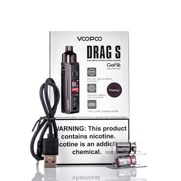 Voopoo - Drag S 60W Mod Pod Kit - Pod - Voopoo | EQ-VP-DRAGS-00