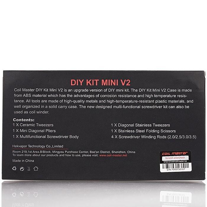 Coil Master - Kit de Herramientas Mini V2 - Accesorios Vapeo - Coil Master | ACC-CM-KH
