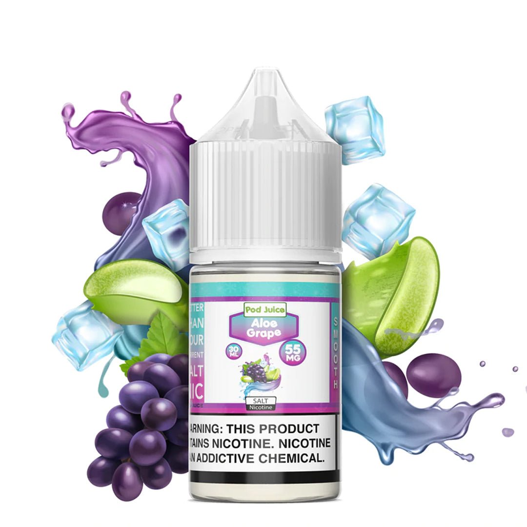 Aloe Grape Freeze Salts - Sales de Nicotina - Pod Juice | SN-PJ-AGF-35