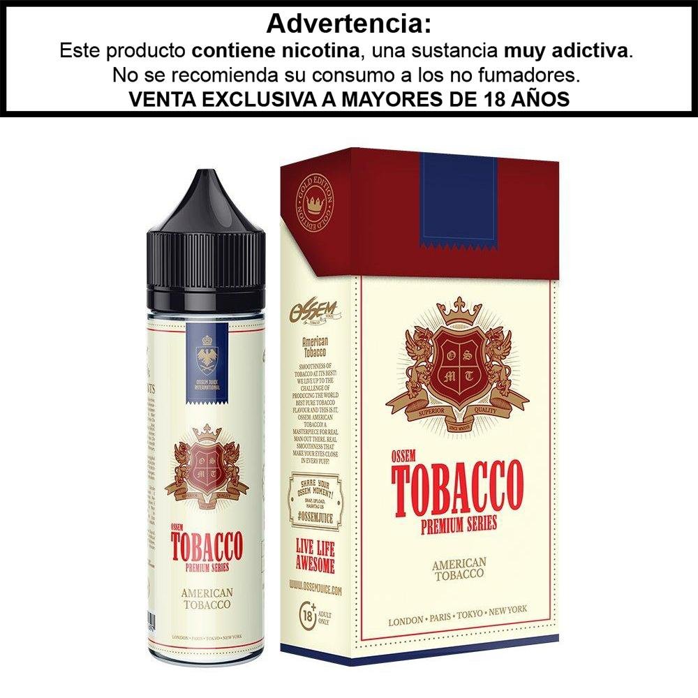 American Tobacco (Premium Series) - Eliquid - Ossem | BL-OS-TS-AT-00