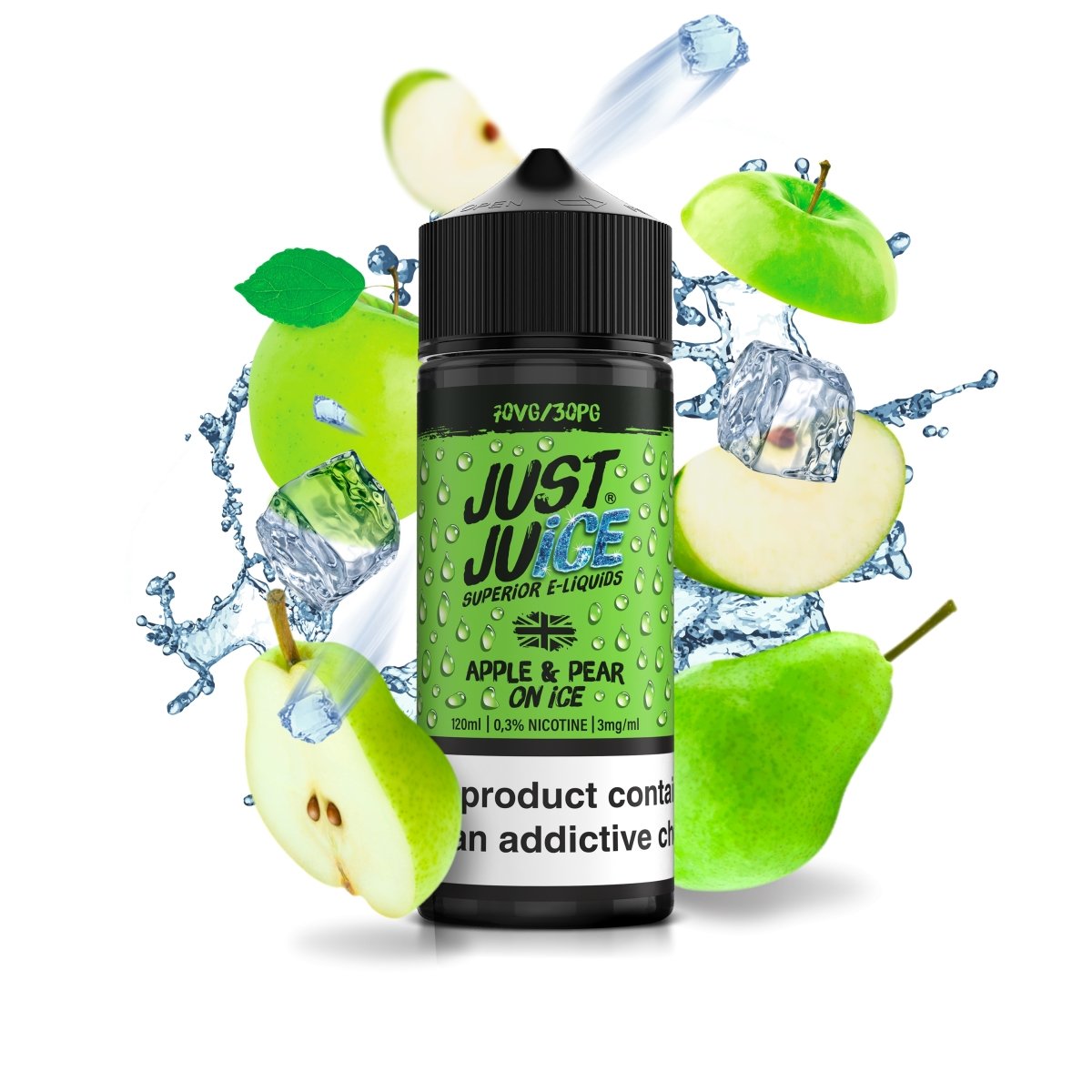 Apple & Pear On Ice - Eliquid - Just Juice | BL-JJ-APOI-03