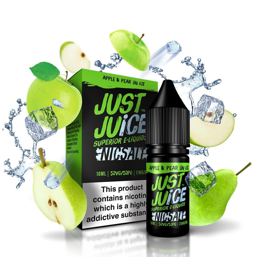 Apple & Pear On Ice Salts - Sales de Nicotina - Just Juice | SN-JJ-APOI-30