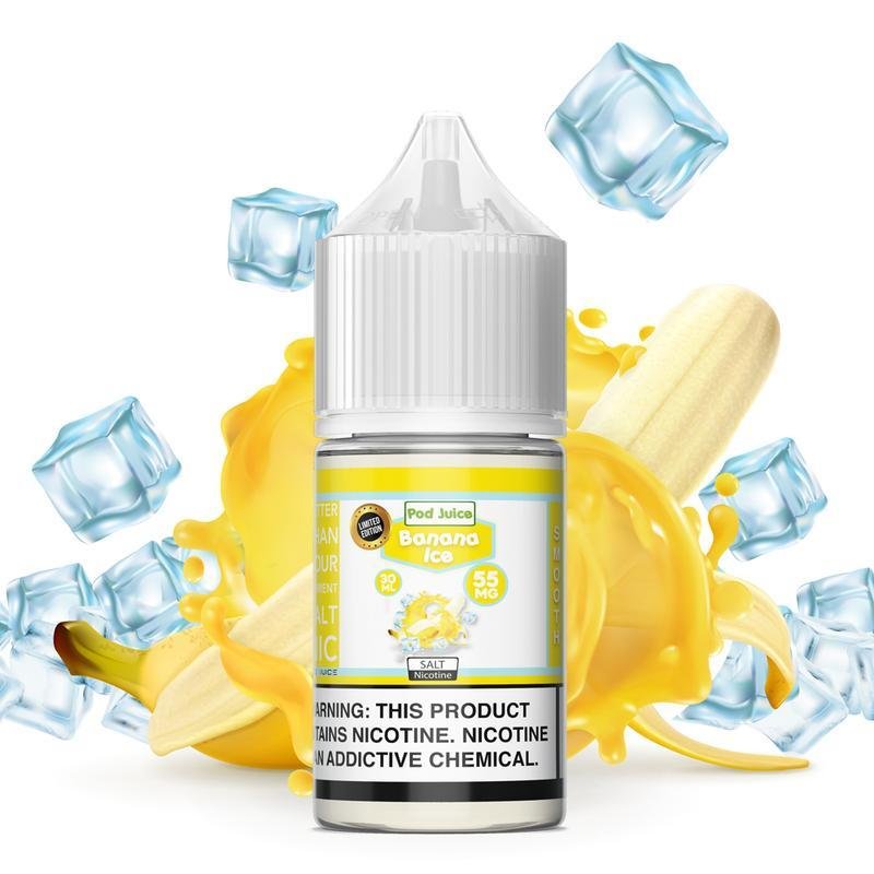 Banana Ice Salts - Sales de Nicotina - Pod Juice | SN-PJ-BI-35