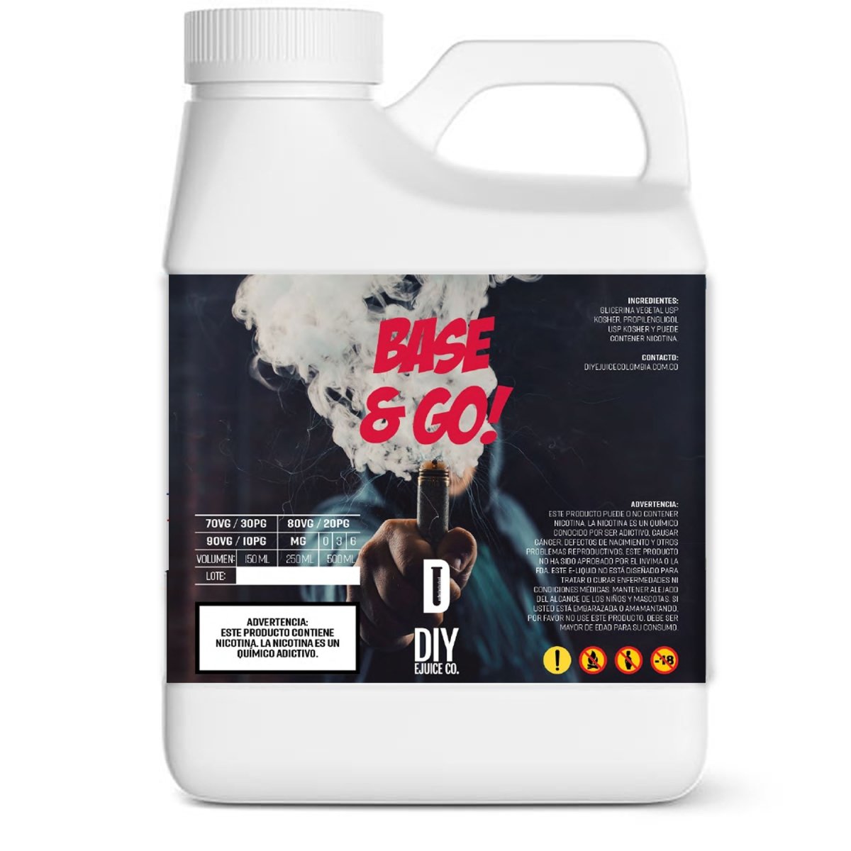 Base & Go 70VG/30PG - Bases VPG - DIY VAPE | BN-BG-7030-01