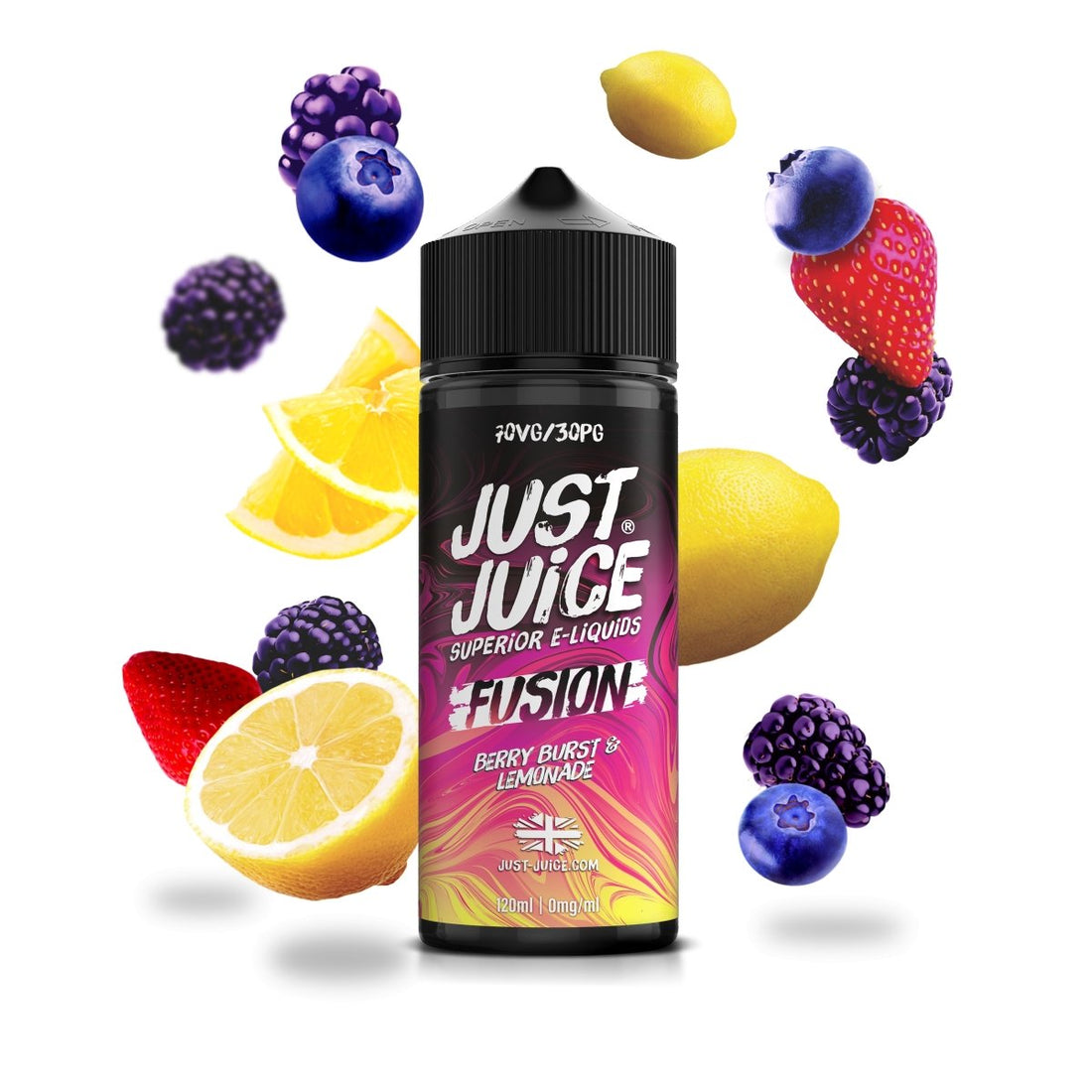 Berry Burst & Lemonade - Eliquid - Just Juice | BL-JJ-BBL-00