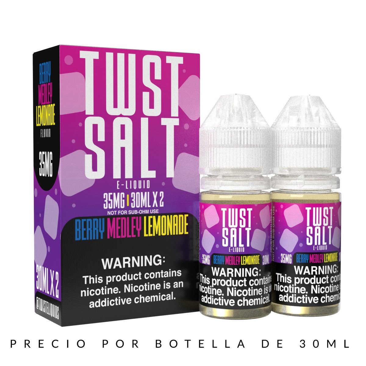 Berry Medley Lemonade Salts - Sales de Nicotina - Twst | SN-TWIST-BM-35