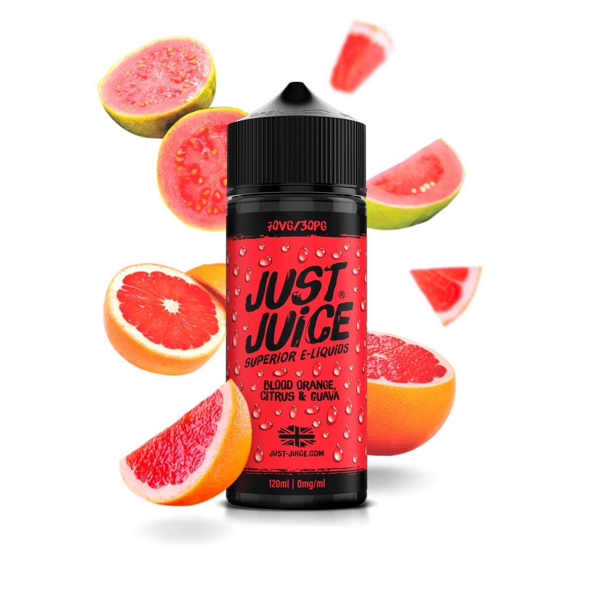 Blood Orange Citrus & Guava - Eliquid - Just Juice | BL-JJ-BOCG-00