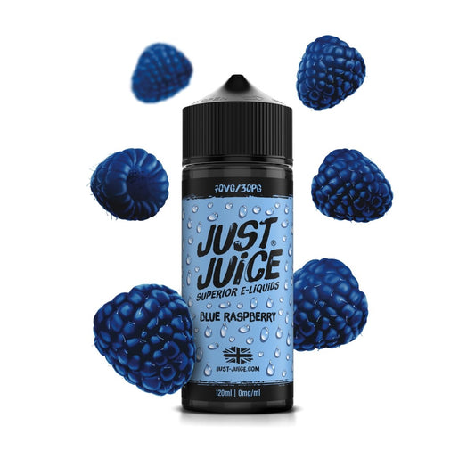 Blue Raspberry 0%-0mg - Just Juice - DIY VAPE SHOP