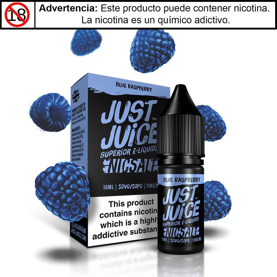 Blue Raspberry Salts - Just Juice - Sales de Nicotina - DIY VAPE SHOP | SN-JJ-BR-30