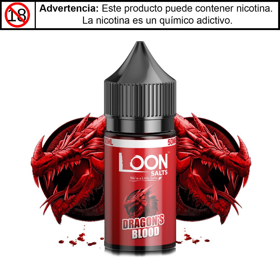 Dragon´s Blood Salts - Sales de Nicotina - Loon | SN-LO-DB