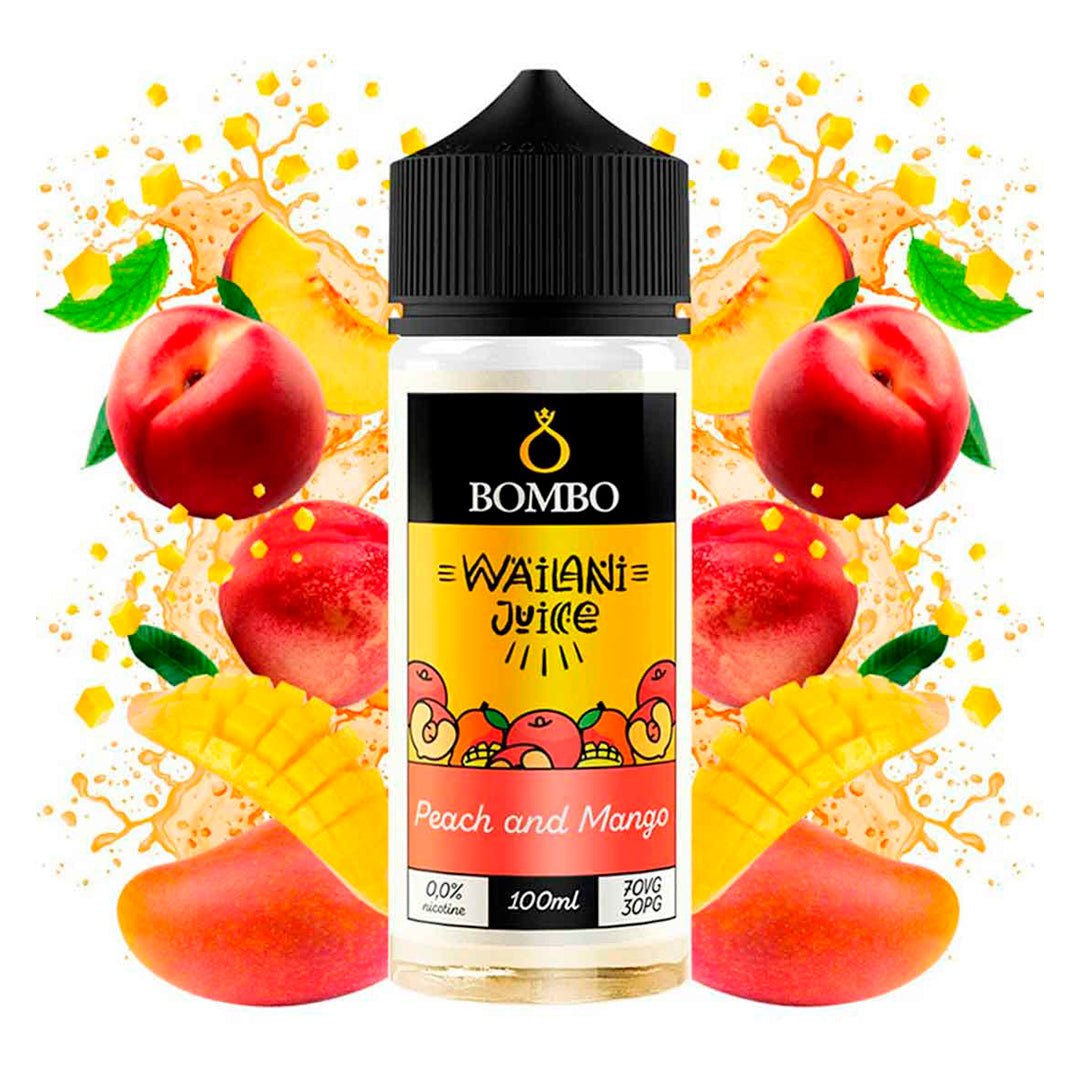 Bombo - <b>Peach</b> And <b>Mango</b> - Eliquid de Bombo en DIY Vape. 