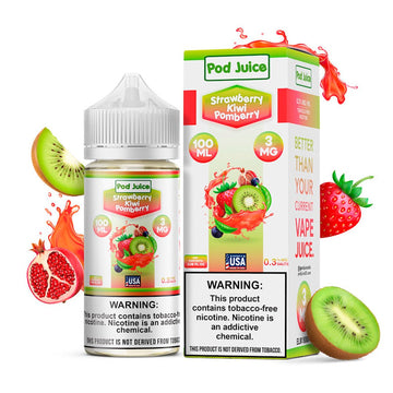 Pod Juice - Strawberry Kiwi Pomberry - Eliquid - Pod Juice | BL-PJ-SKP-00