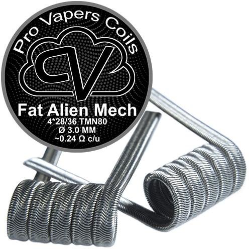 Fat Alien Mech - Resistencias Artesanales - Pro Vapers | RA-PVC-FAM-01