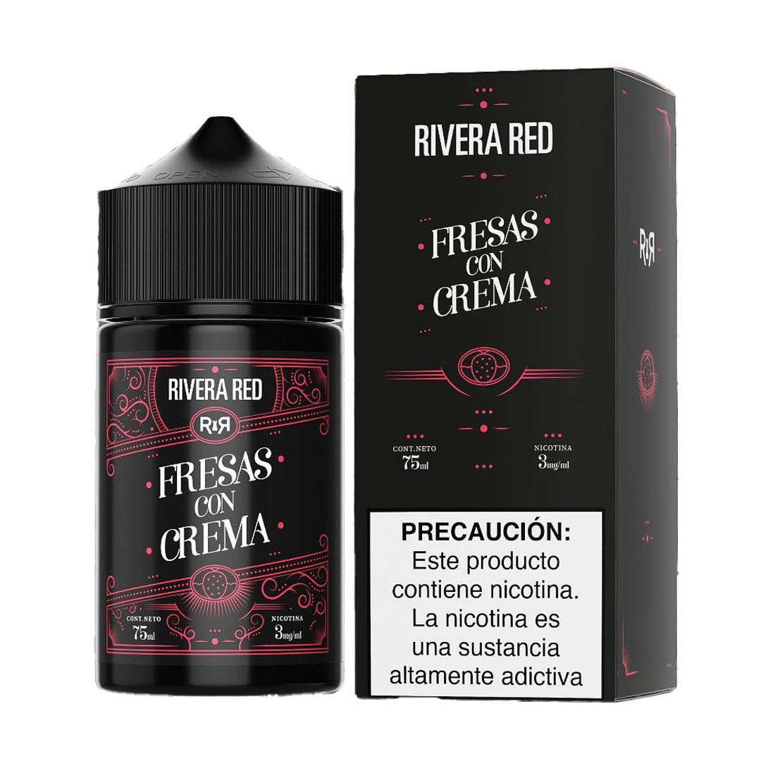 Fresas Con Crema - Eliquid - Rivera Red | BL-RR-FCC-00