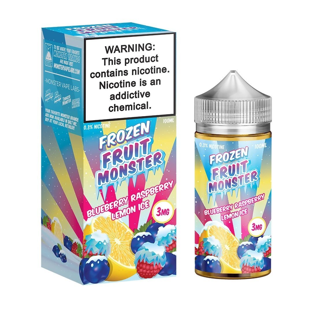 Frozen Fruit Monster Blueberry Raspberry Lemon Ice - Monsterlabs - Eliquid - DIY VAPE SHOP | BL-ML-FFM-BRL-00