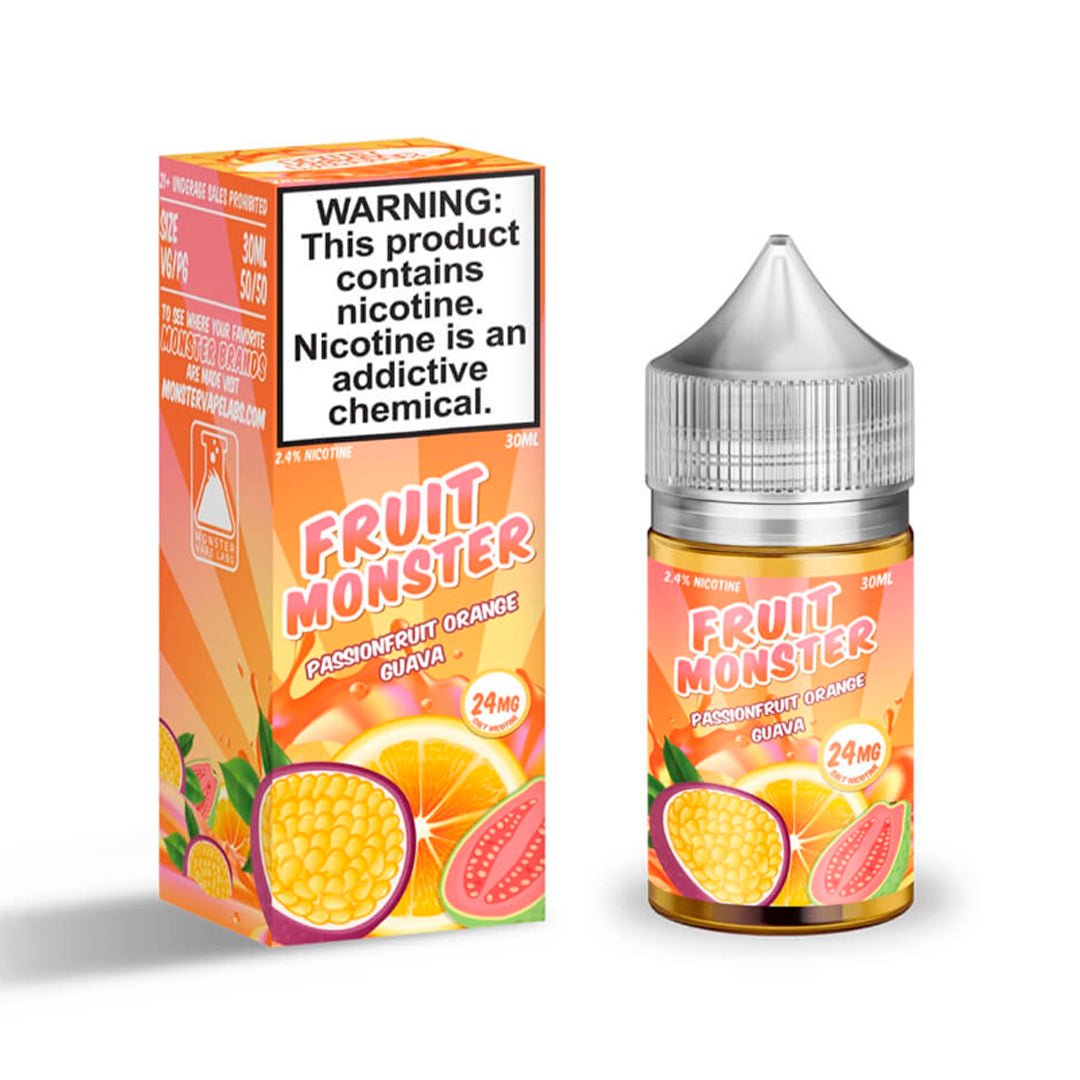 Fruit Monster Passionfruit Orange Guava Salts - Sales de Nicotina - Monsterlabs | SN-ML-FM-POG-24