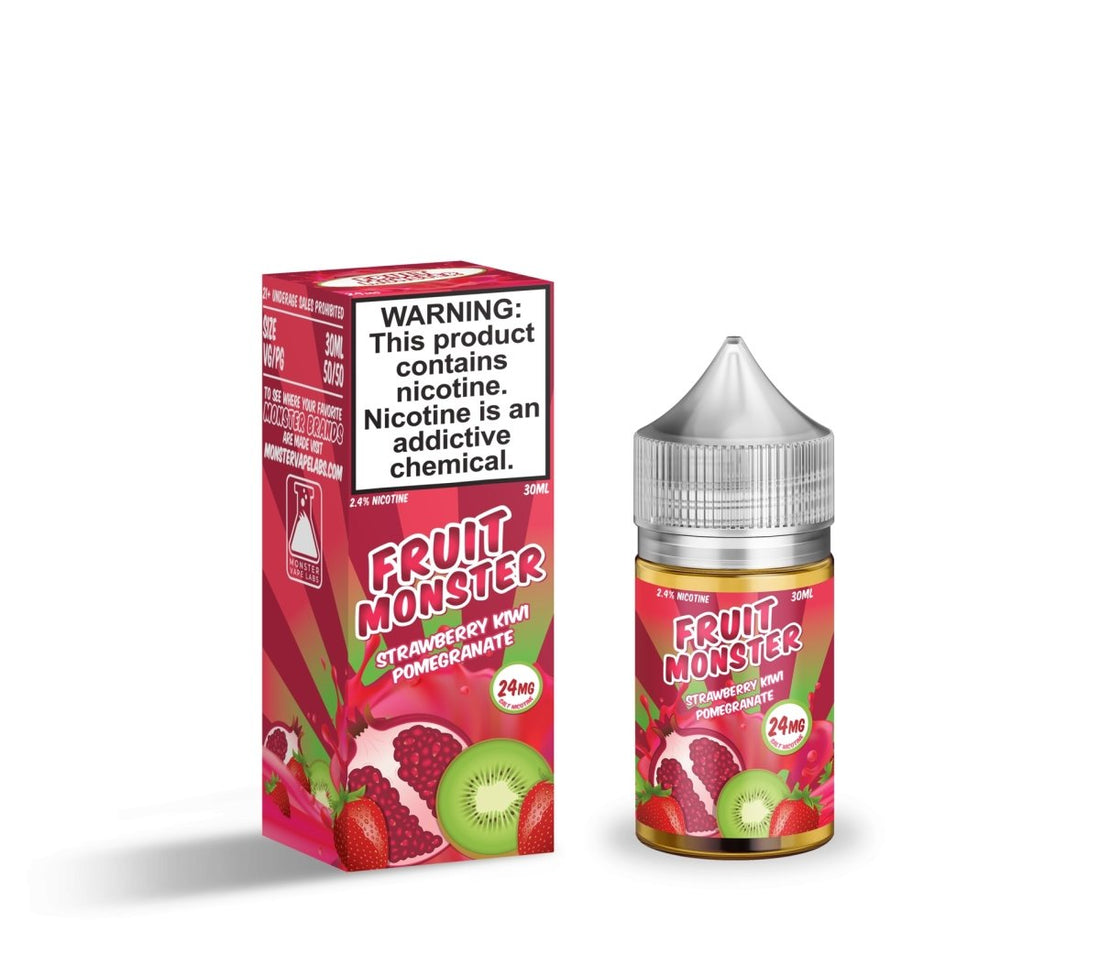 Fruit Monster Strawberry Kiwi Pomegranate Salts - Monsterlabs - Sales de Nicotina - DIY VAPE SHOP | SN-ML-FM-SKP-24