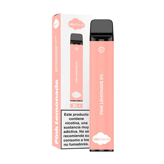Glu Cloud - Pink Lemonade XL - Glu Cloud - Vape Desechable - DIY VAPE SHOP | DIS-GLUC-XL-PL-50
