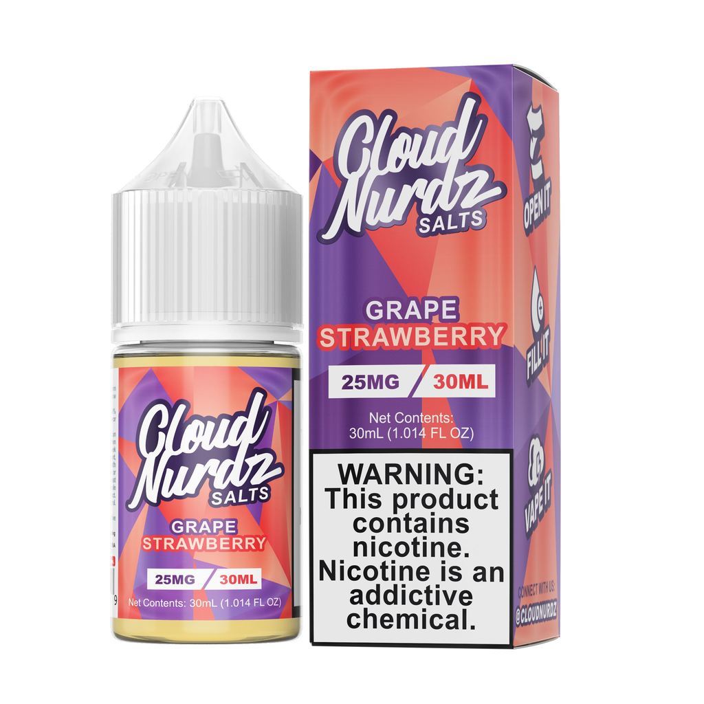 Grape Strawberry Salts - Cloud Nurdz - Sales de Nicotina - DIY VAPE SHOP | SN-CLN-GSS-25