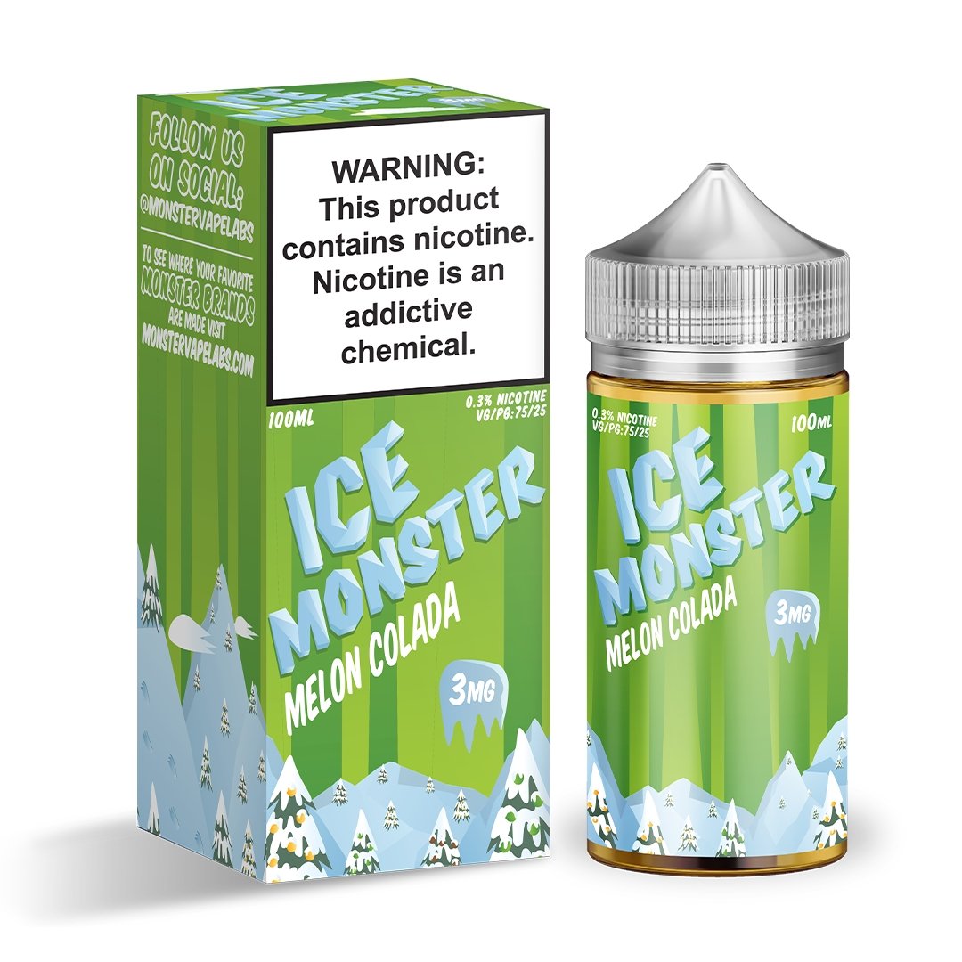 Ice Monster Melon Colada - Eliquid - Monsterlabs | BL-ML-IM-MC-00