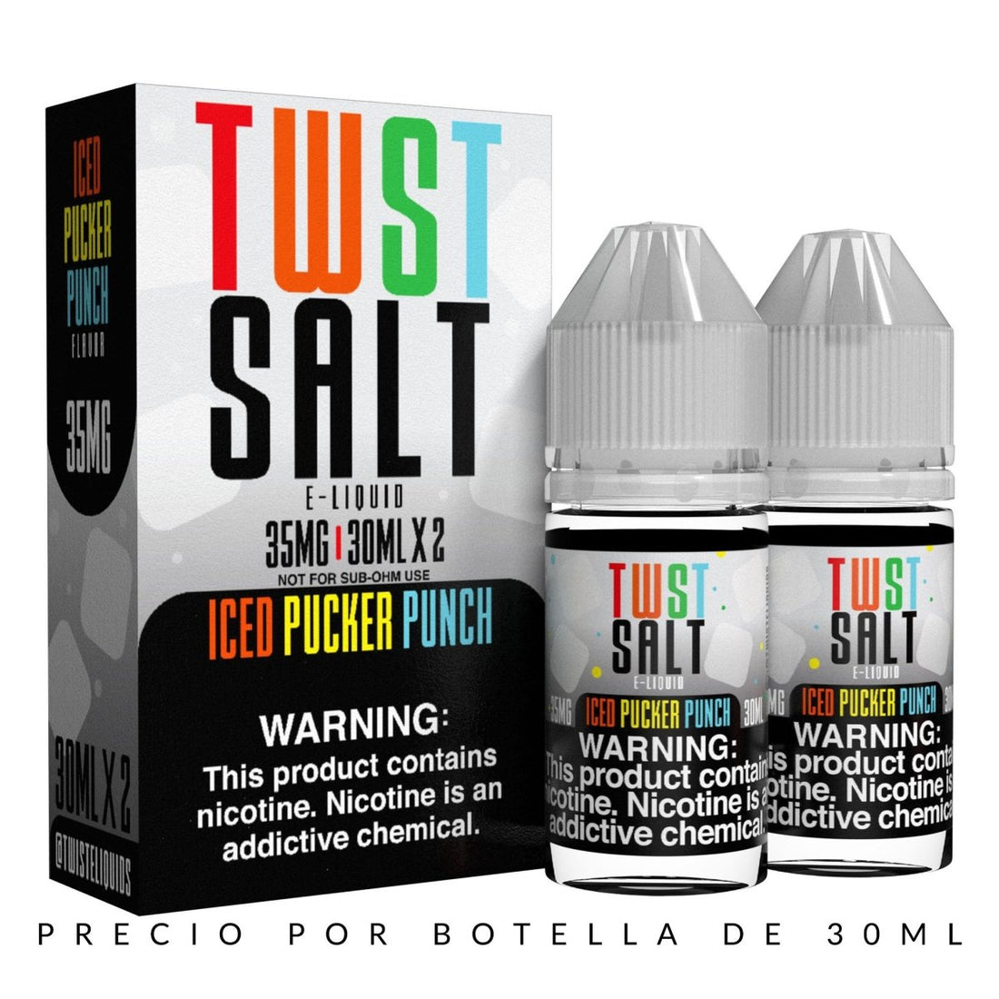 Iced Pucker Punch Salts - Sales de Nicotina - Twst | SN-TWIST-IPP-35