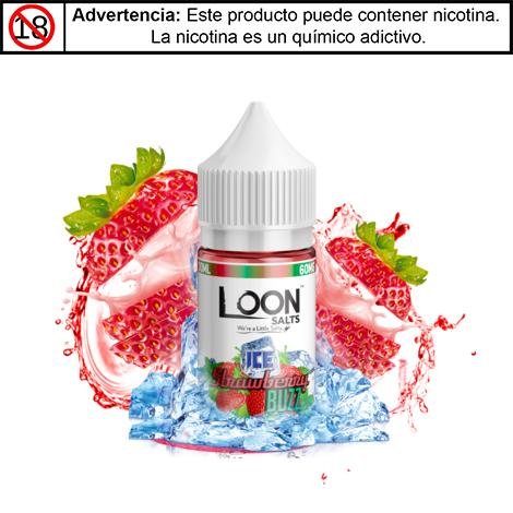 Iced Strawberry Buzz Salts - Loon - Sales de Nicotina - DIY VAPE SHOP | SN-LO-ISB