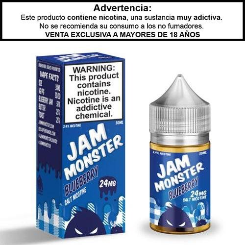Jam Monster Blueberry Salts - Sales de Nicotina - Monsterlabs | SN-ML-JM-BB-24