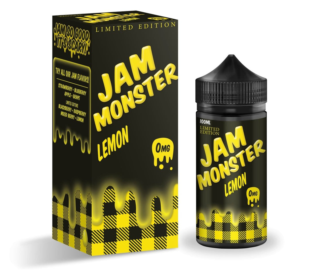 Jam Monster Lemon - Eliquid - Monsterlabs | BL-ML-JM-LM-00