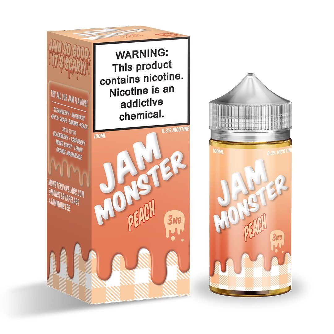 Jam Monster Peach - Eliquid - Monsterlabs | BL-ML-JM-PH-00