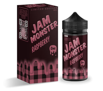 Jam Monster Raspberry - Eliquid - Monsterlabs | BL-ML-JM-RB-00