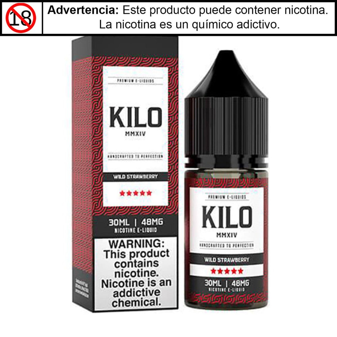 Wild Strawberry Salts - Sales de Nicotina - Kilo | SN-KILO-WS-36