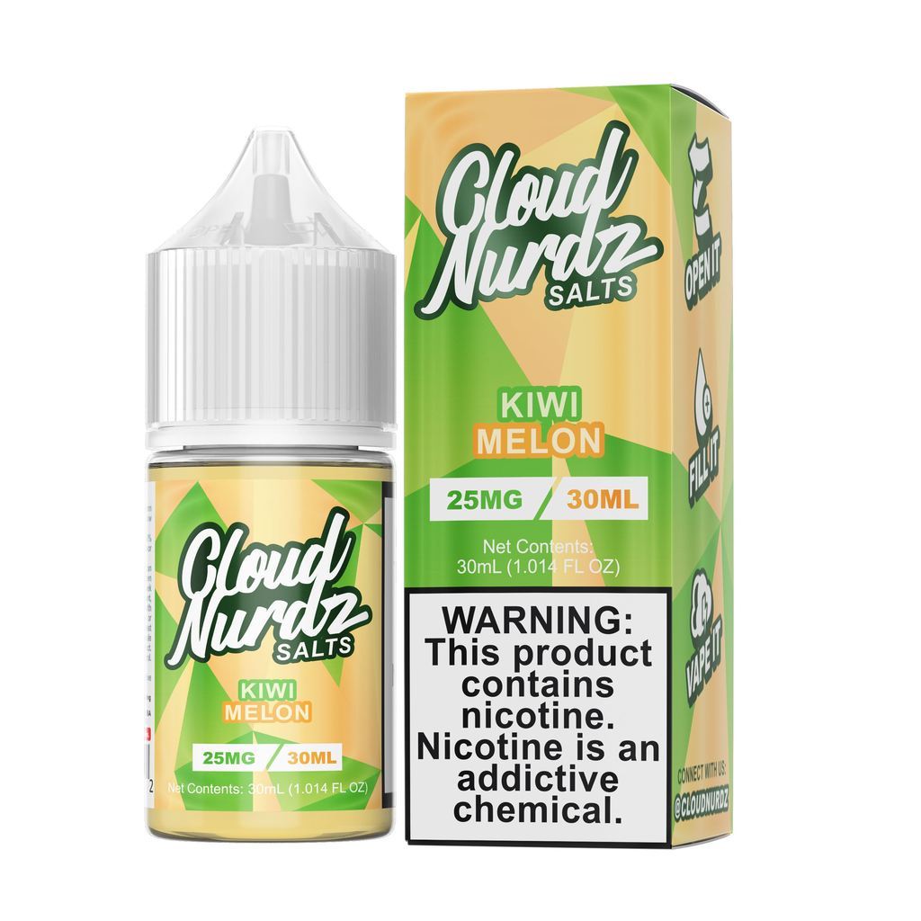 Kiwi Melon Salts - Sales de Nicotina - Cloud Nurdz | SN-CLN-KMS-25