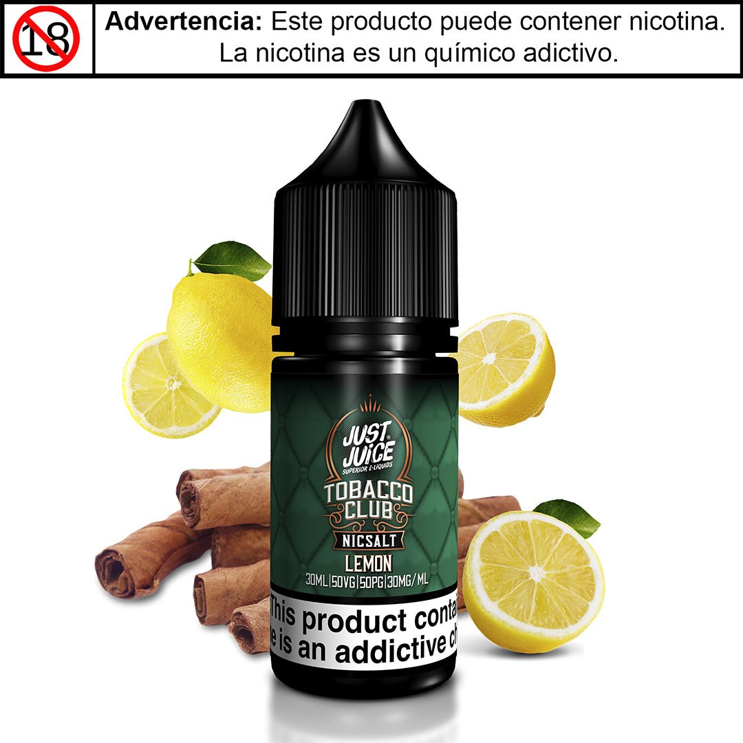Lemon Salts - Sales de Nicotina - Just Juice | SN-JJ-TCLE-30