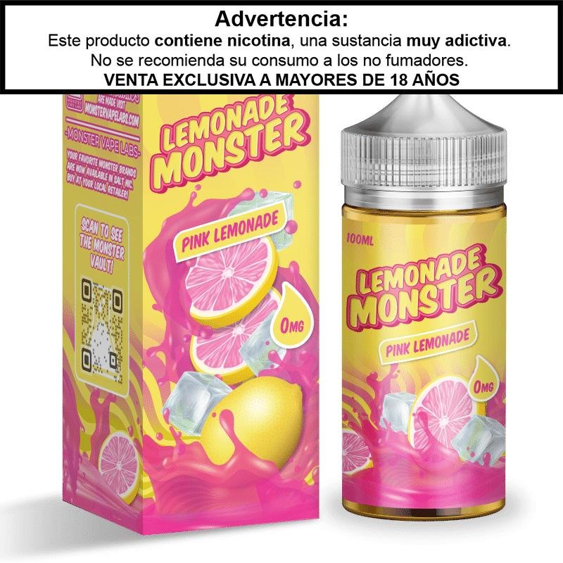 Lemonade Monster Pink - Eliquid - Monsterlabs | BL-ML-LM-PL-03